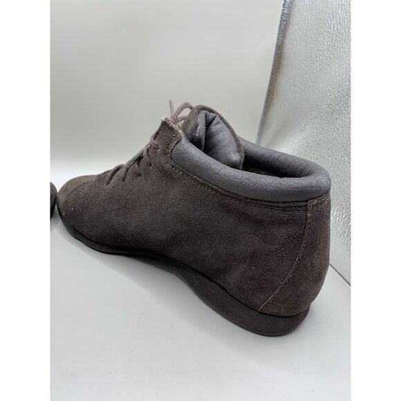 Vintage 90’s Women’s Size 6.5 Brown & black Suede LA Gear Chukka Boot Fashion - Picture 8 of 13